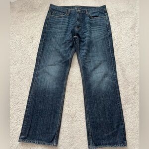 Banana republic men’s straight fit jeans waist 35 length 30 dark wash